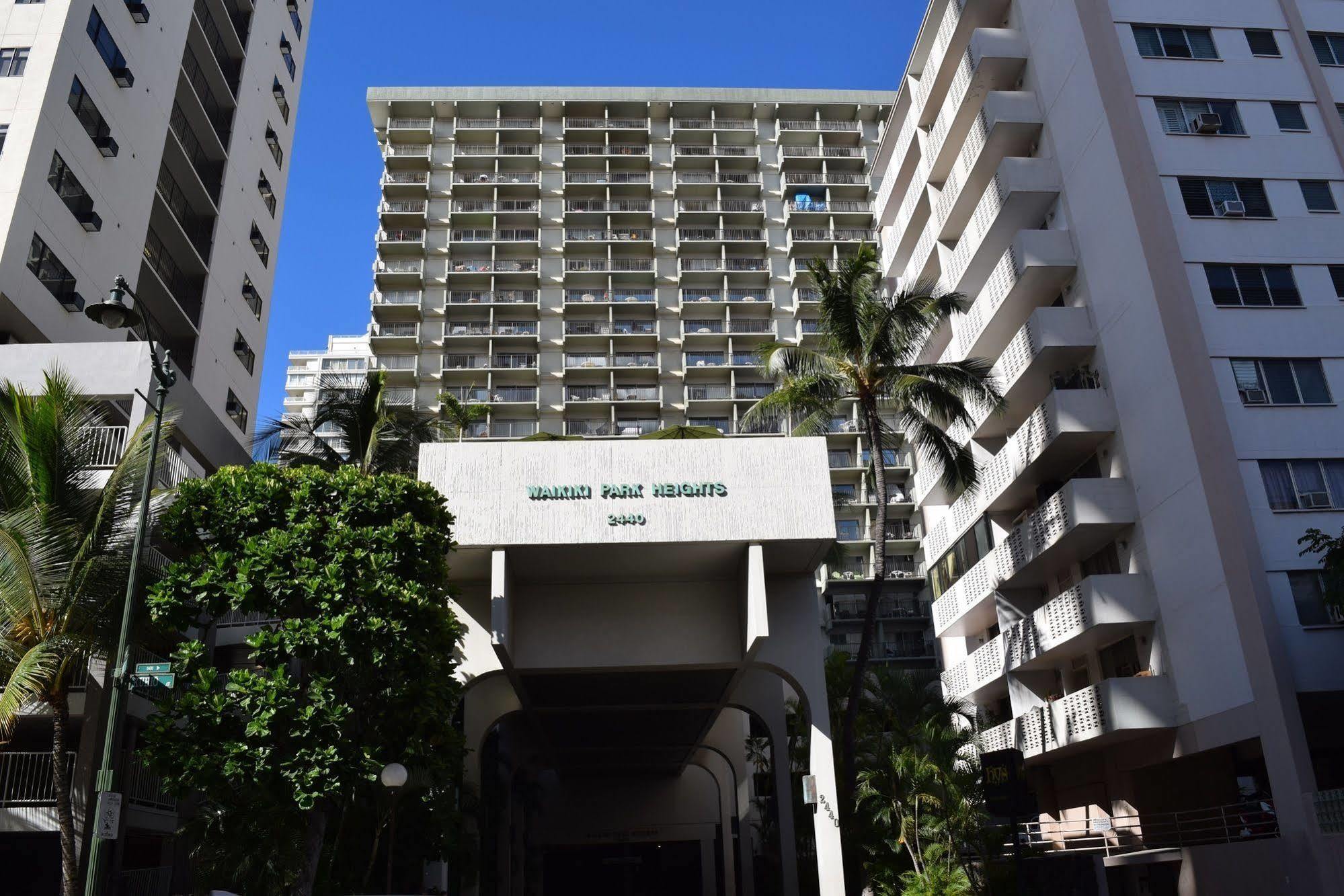 الشقق الفندقية هونولولوفي  Waikiki Park Heights المظهر الخارجي الصورة