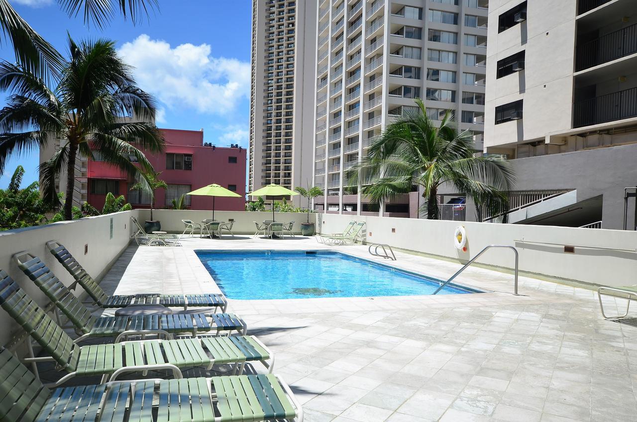 الشقق الفندقية هونولولوفي  Waikiki Park Heights المظهر الخارجي الصورة